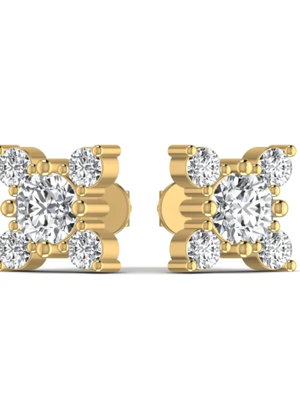 3.33CT Delightful Diamond Stud Earring